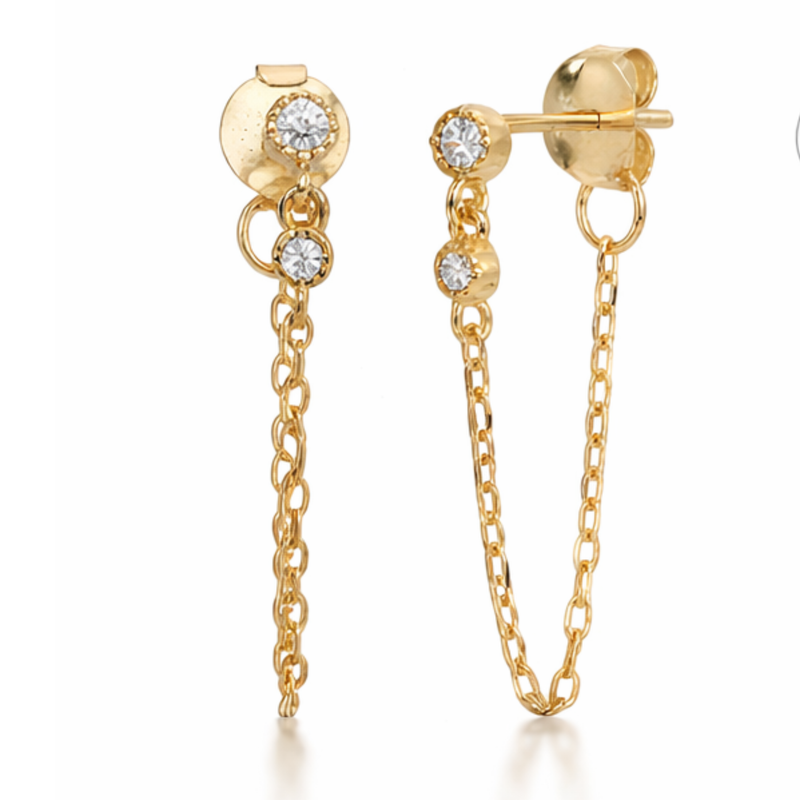 Vero Chain Earrings