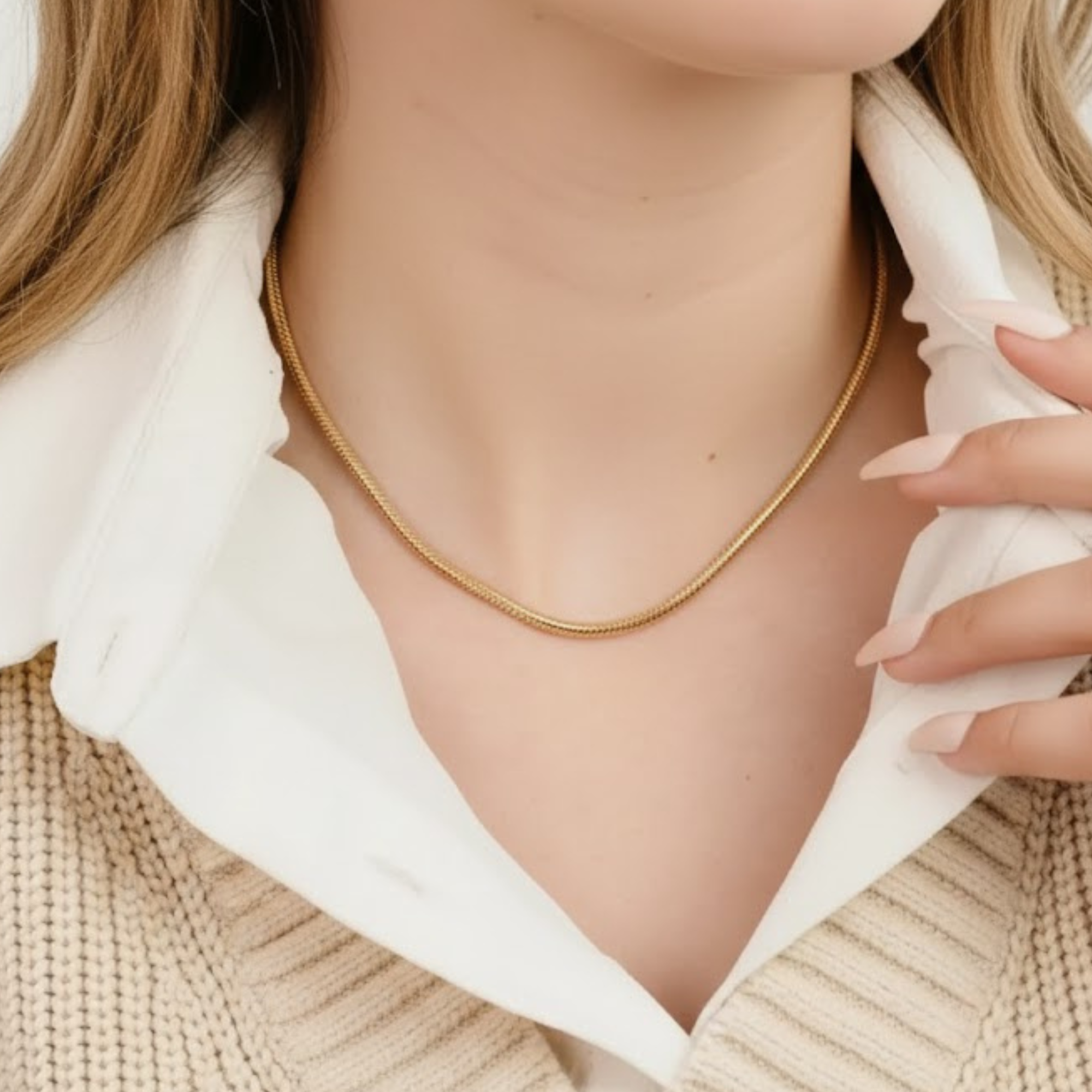 Classic Snake Chain Necklace