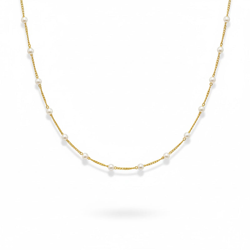 Floating Pearl Necklace