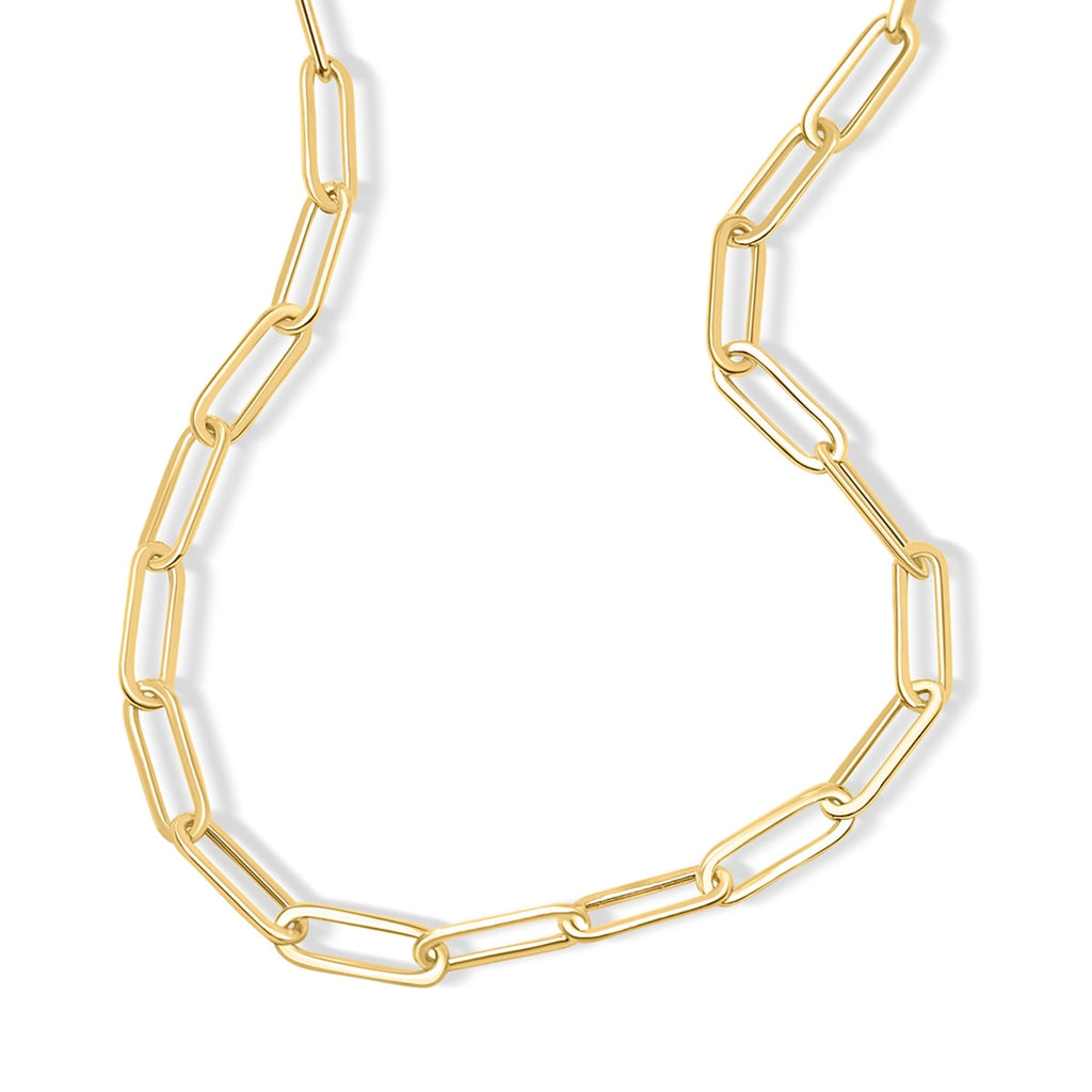 Golden Paperclip Chain