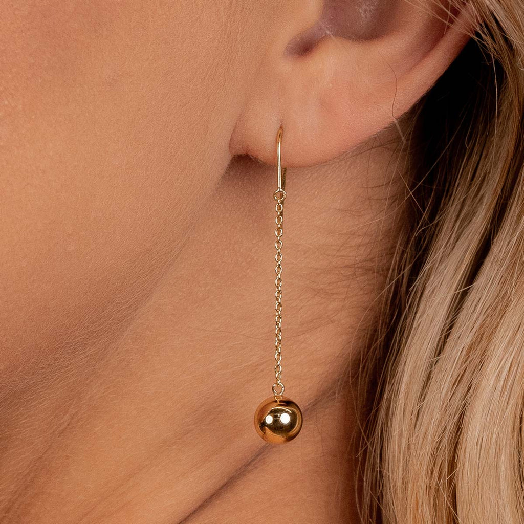 Amara Gold Drop Earrings