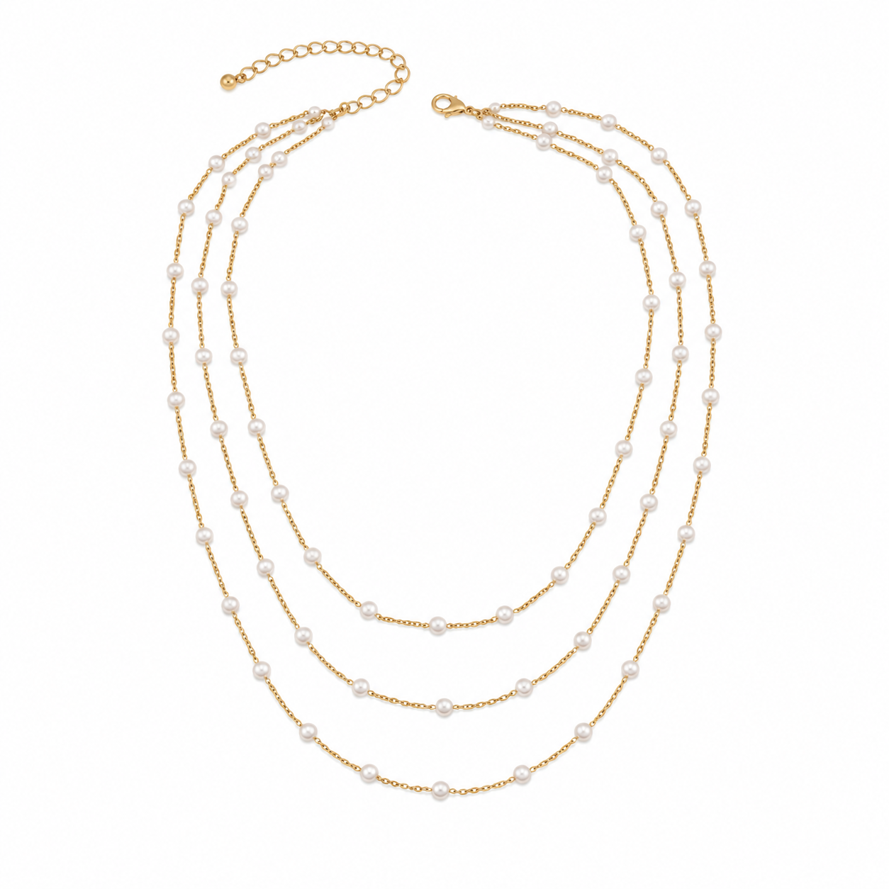 Sorella Pearl Layers Necklace