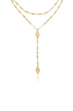 Maison Layered Lariat Necklace