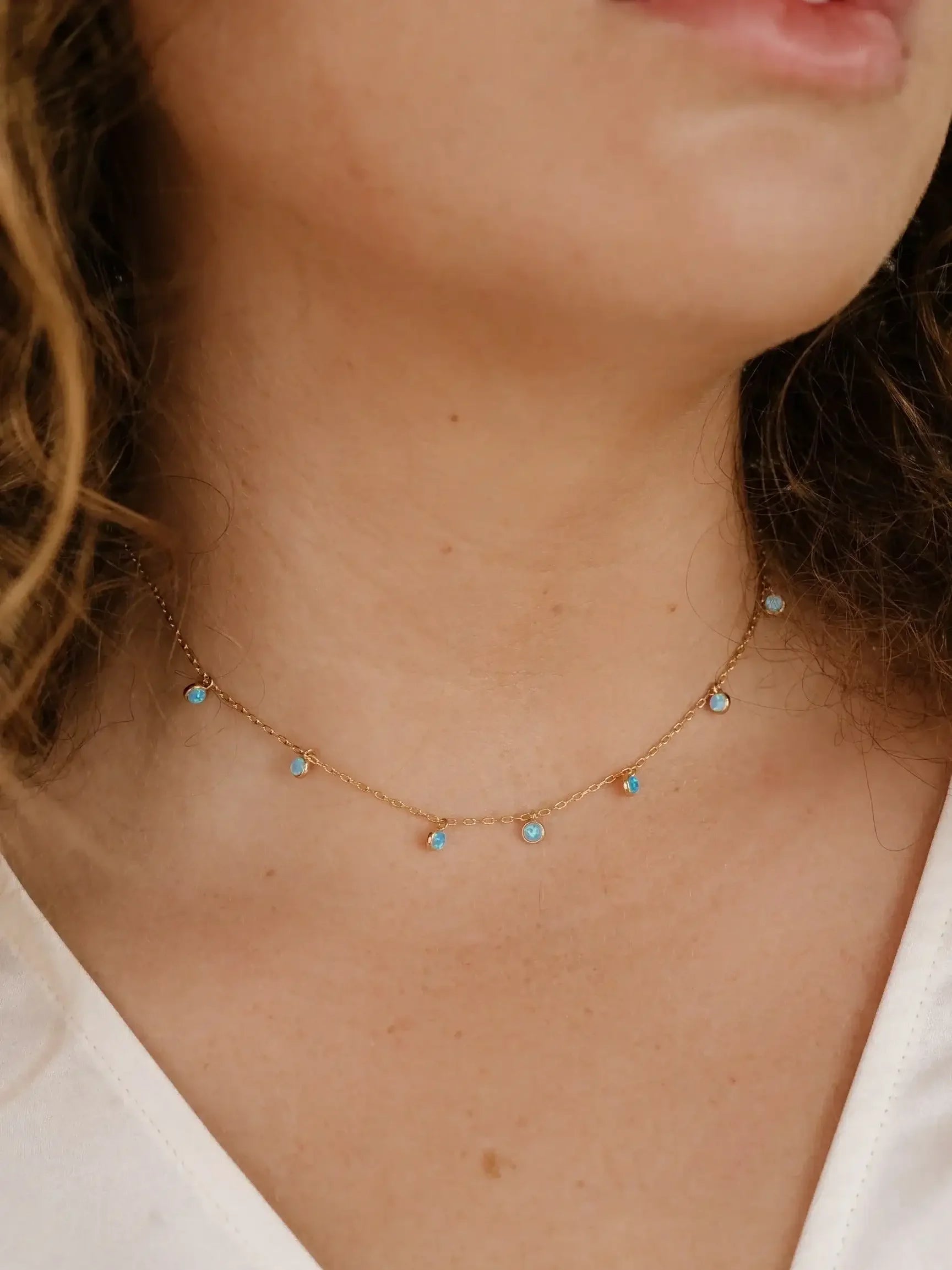 Angel Opal Necklace