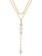 Luxe Pearl Drop Necklace