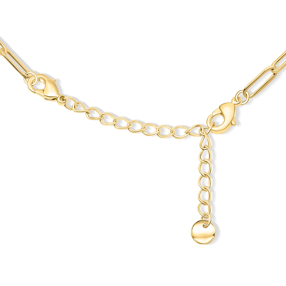 Golden Paperclip Chain
