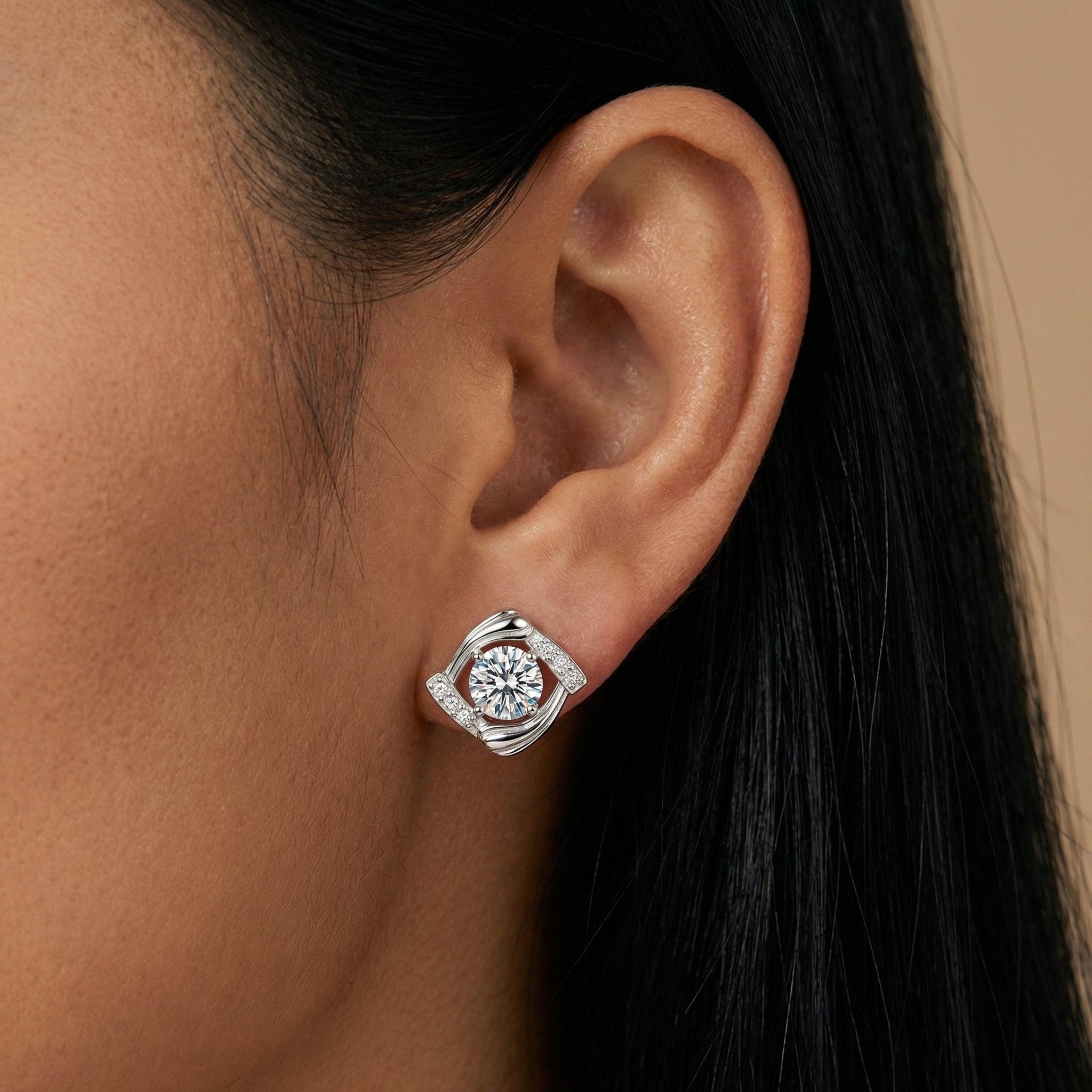 Noelle Halo Earrings