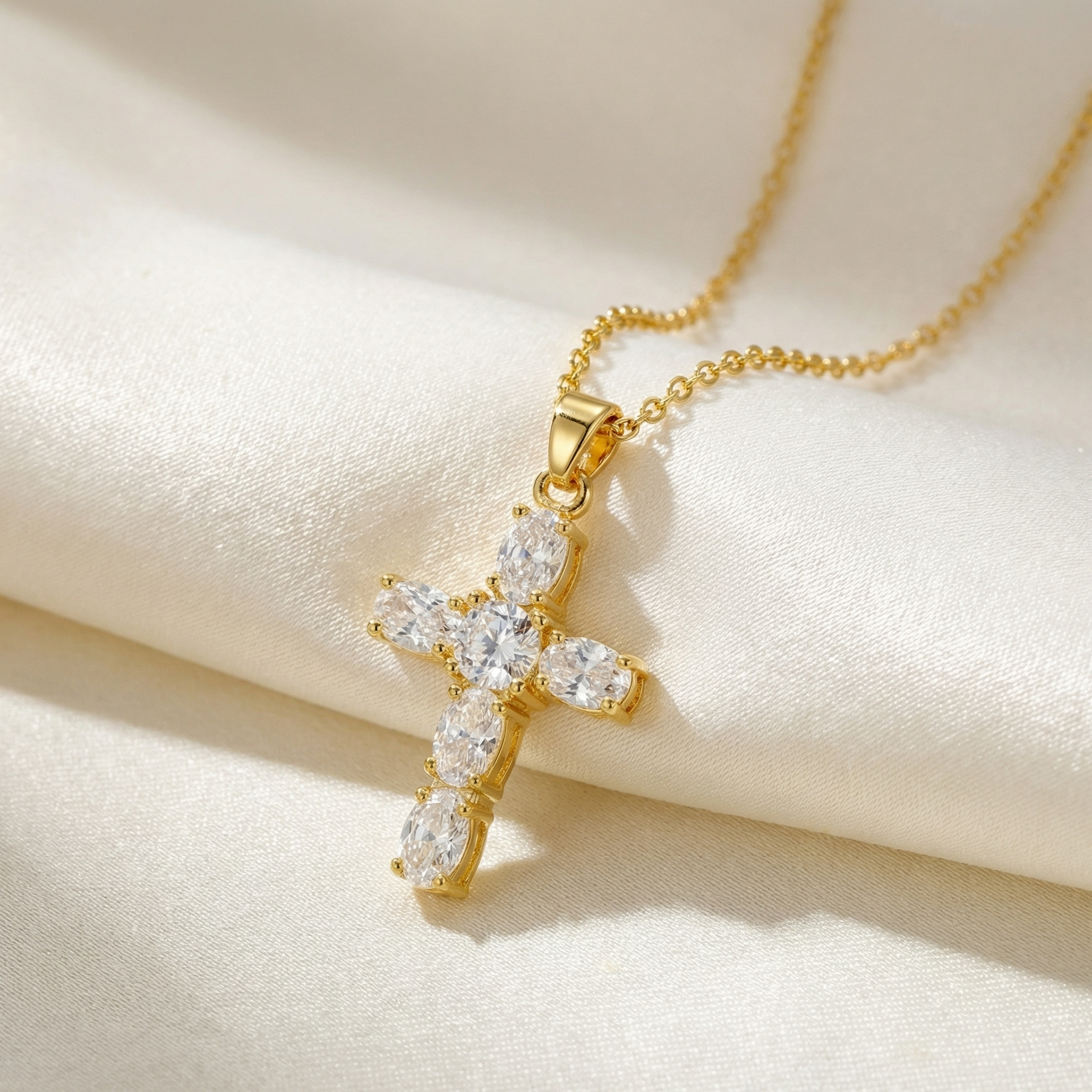 Virelle Cross Necklace