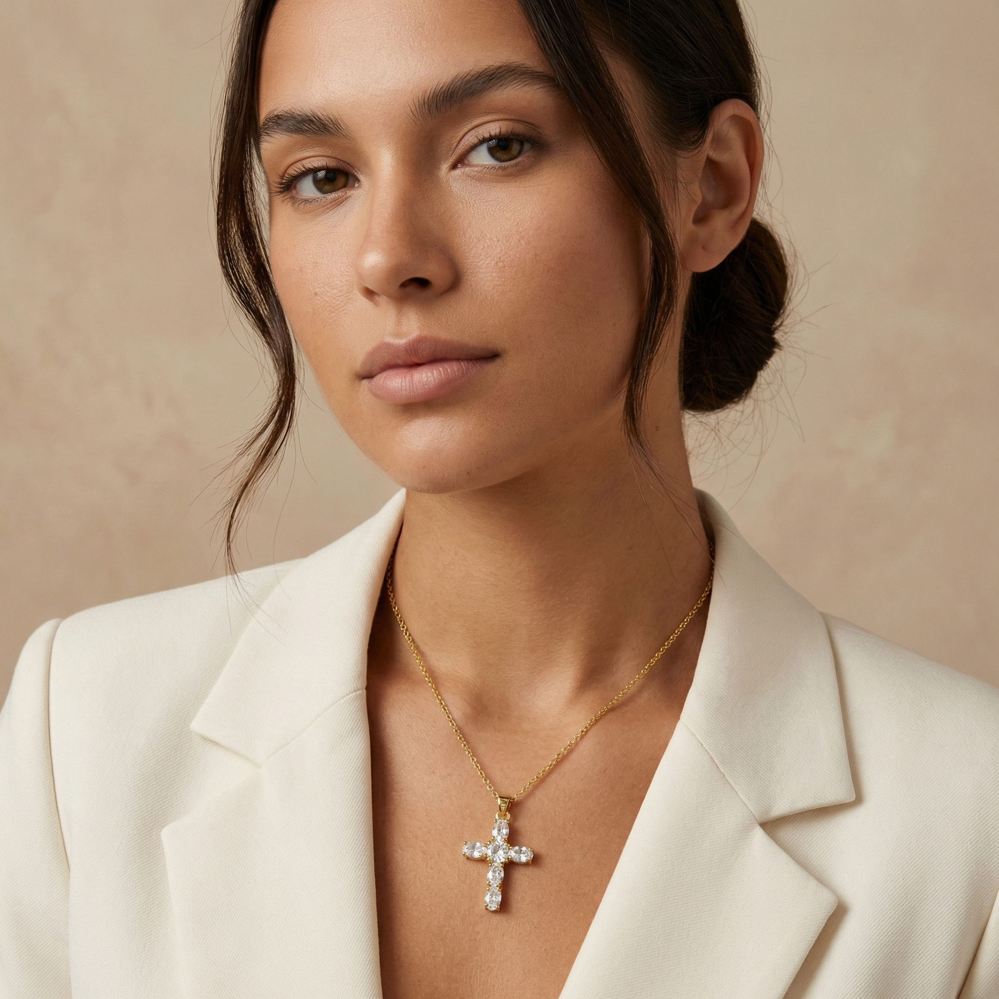 Virelle Cross Necklace