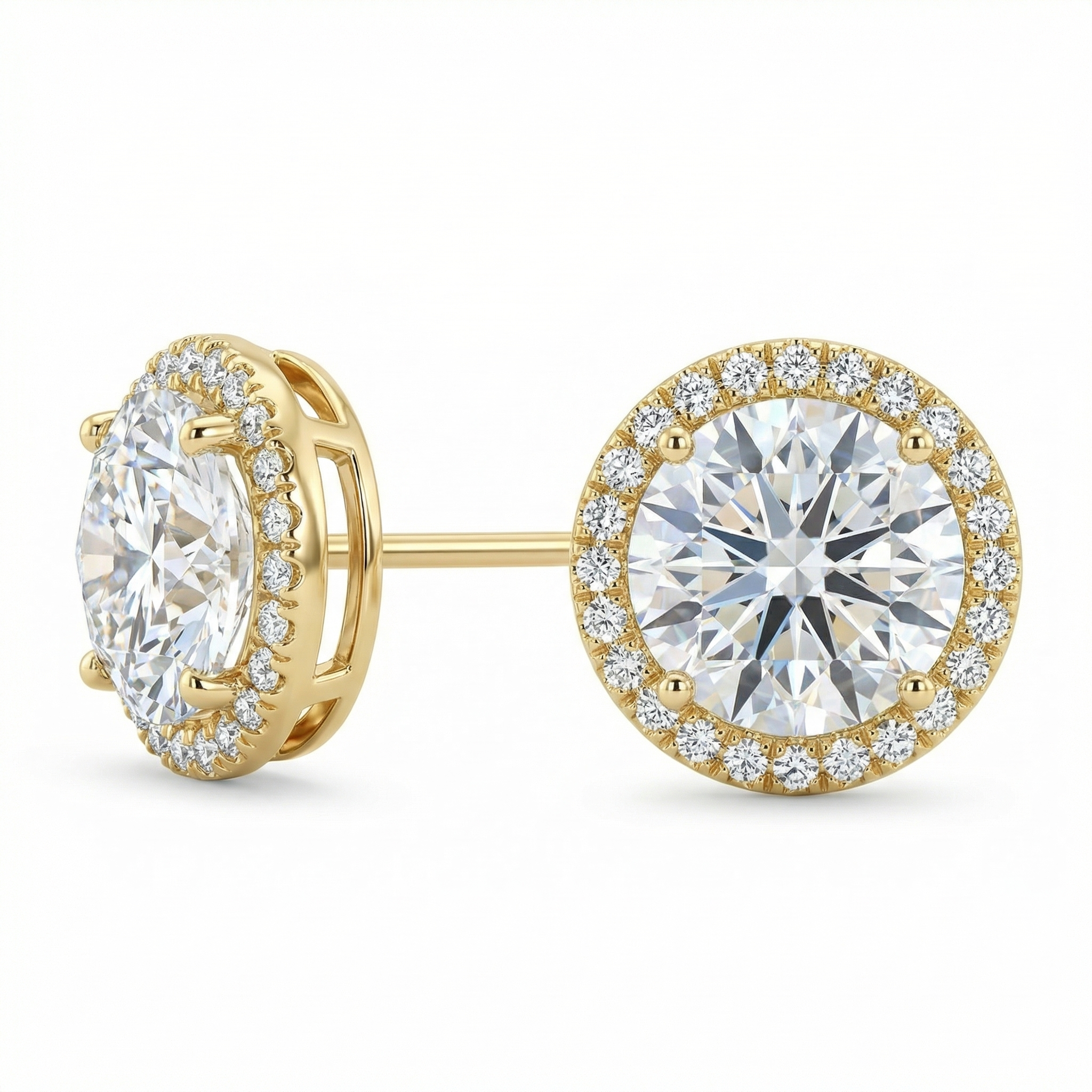 Avielle Halo Studs