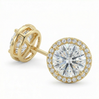 Avielle Halo Studs