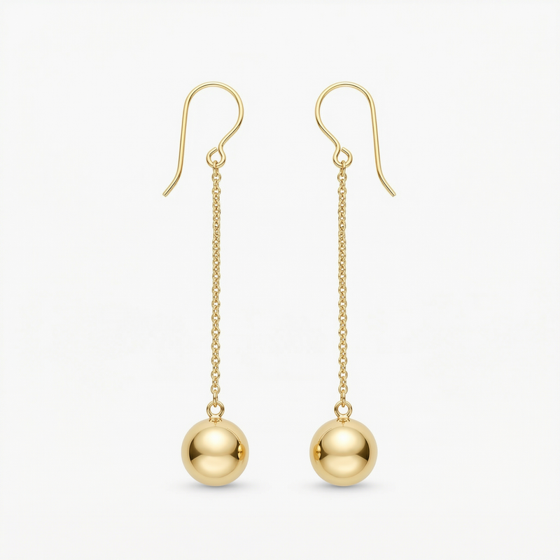 Amara Gold Drop Earrings