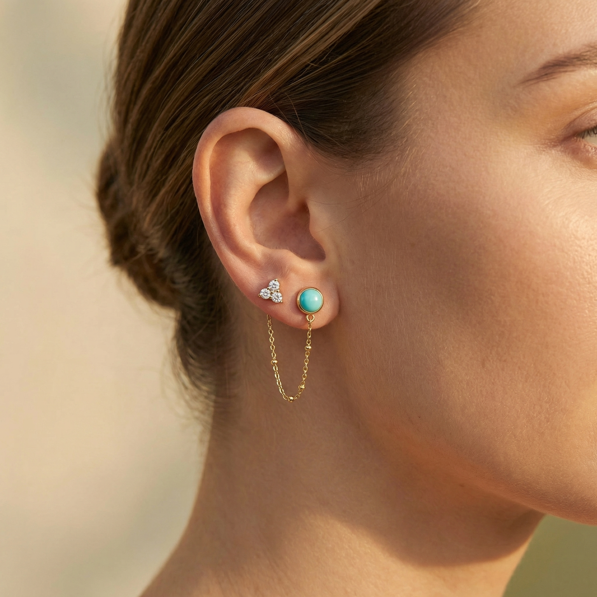 Aquaelle Chain Earring