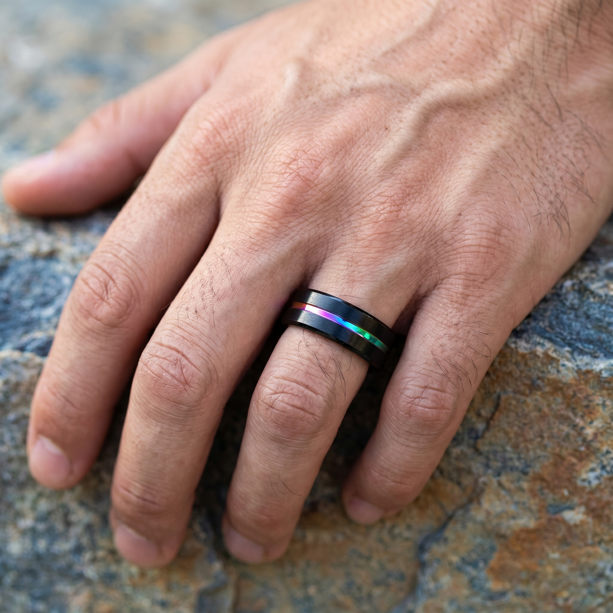 Obsidian Ring