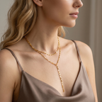 Aveline Lariat Necklace