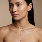 Aurelia Heart Cascade Necklace