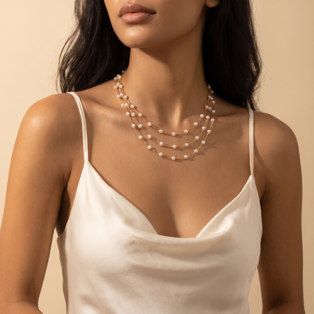 Sorella Pearl Layers Necklace
