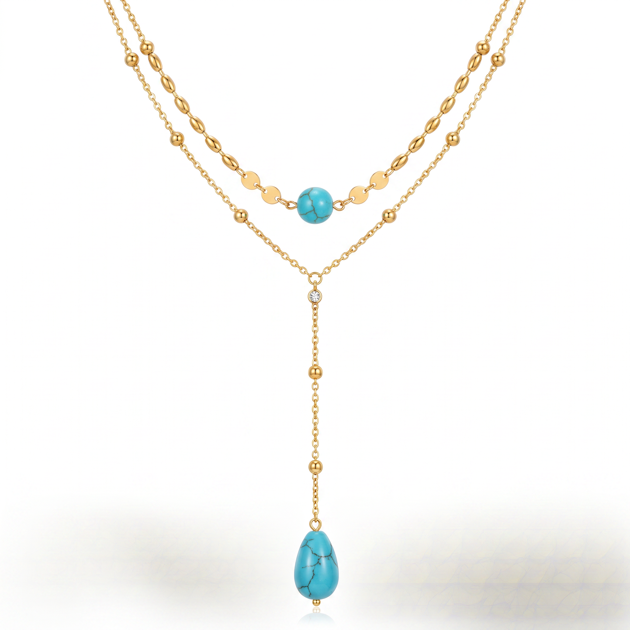 Laguna Drop Lariat Necklace