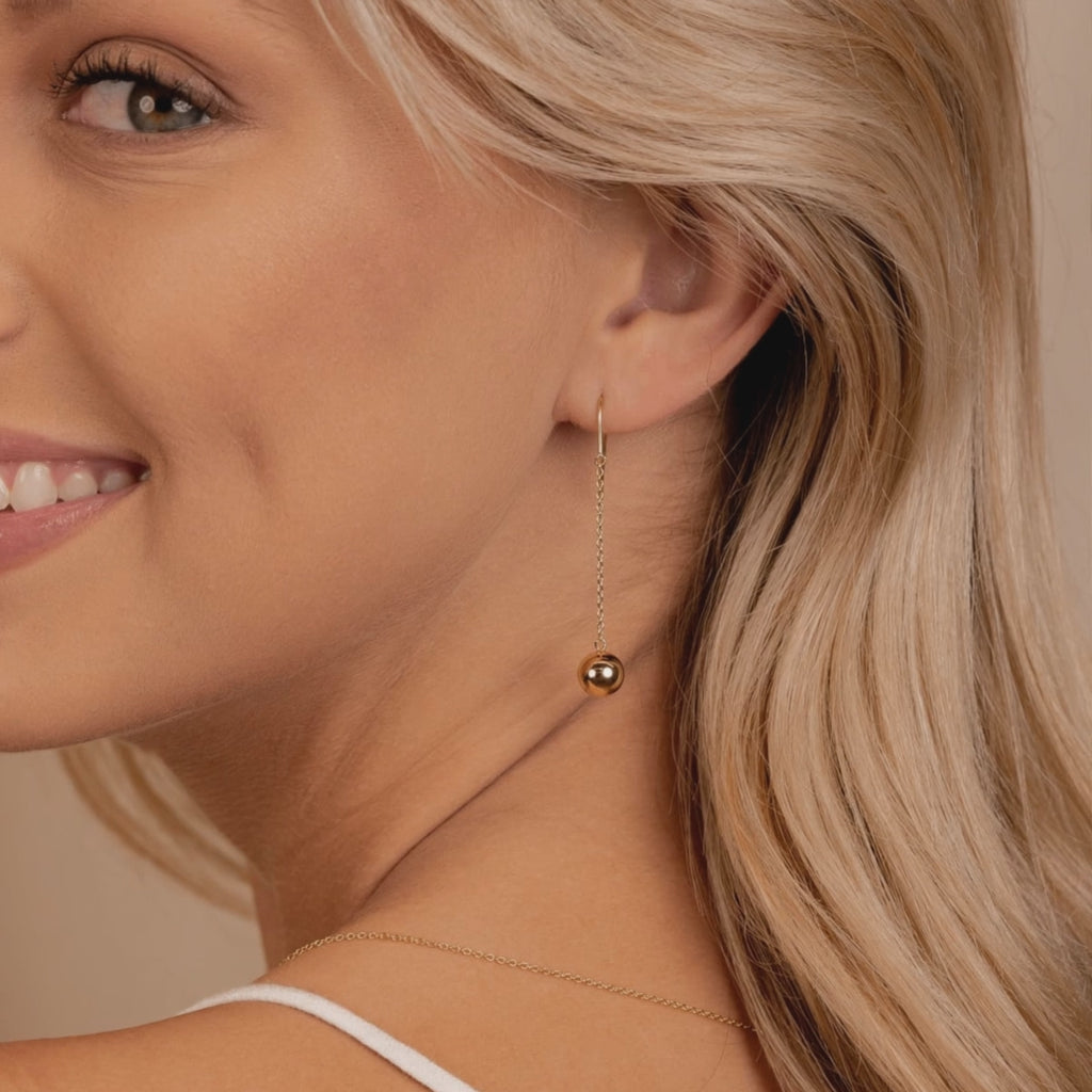 Amara Gold Drop Earrings