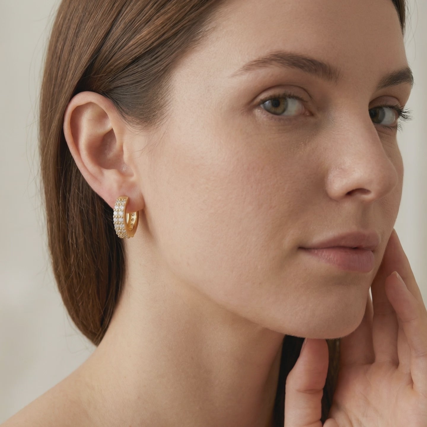 Zafira Hoops Earrings