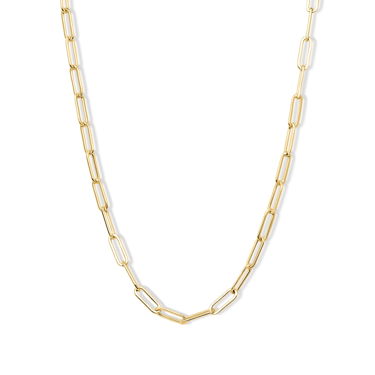 Golden Paperclip Chain